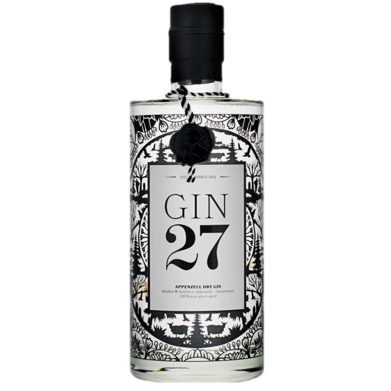 Gin 27, Appenzell 43° - 70 cl