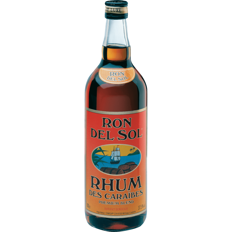 Rum, Ron del Sol 37,5° - 100 cl