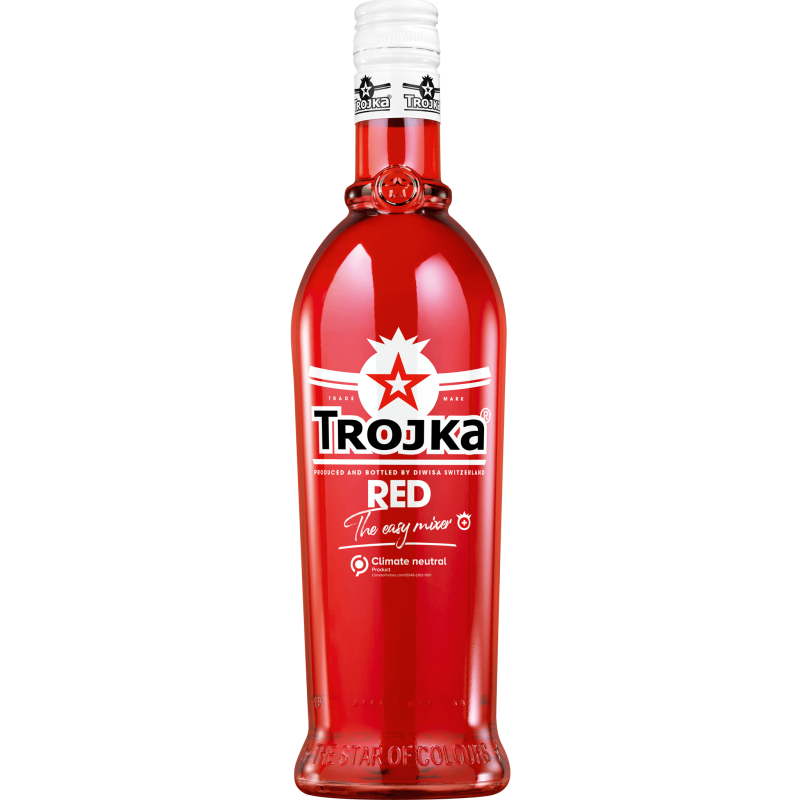 Wodka Red Trojka 24° - 70 cl