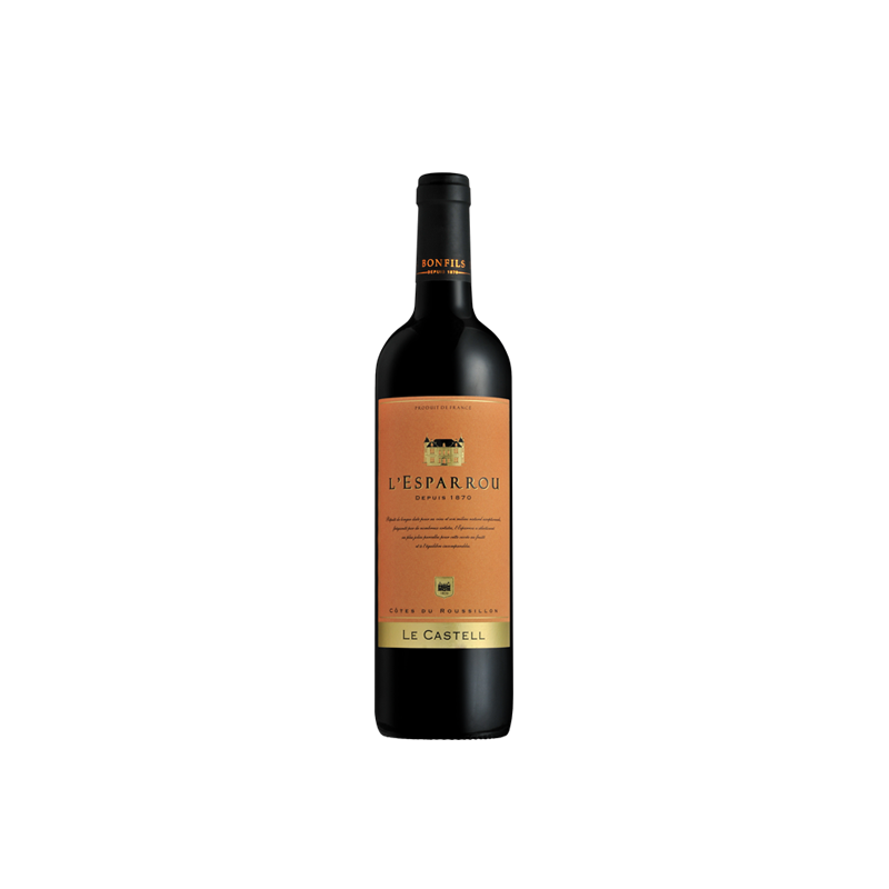 Château l\'Esparrou, Côtes du Roussilllon AOP - 75 cl Château l\'Esparrou, Côtes du Roussilllon AOP - 75 cl