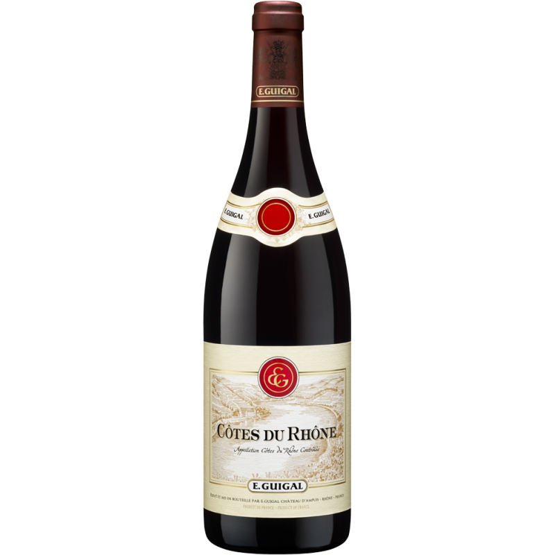 Côtes-du-Rhône Rouge AOC, E. Guigal - 75 cl Côtes-du-Rhône Rouge AOC, E. Guigal - 75 cl