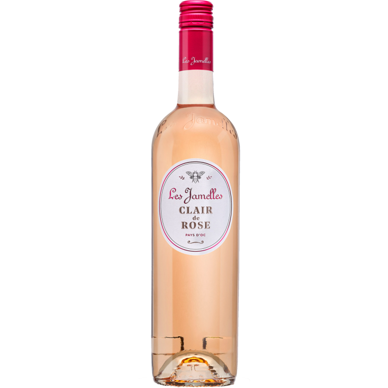 Cinsault & Grenache MO, Clair de Rose, Les Jamelles, Pays d'Oc IGP - 75 cl